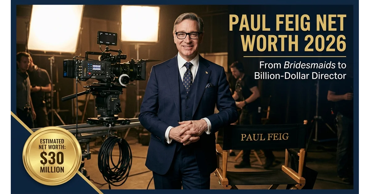 Paul Feig Net Worth 2026