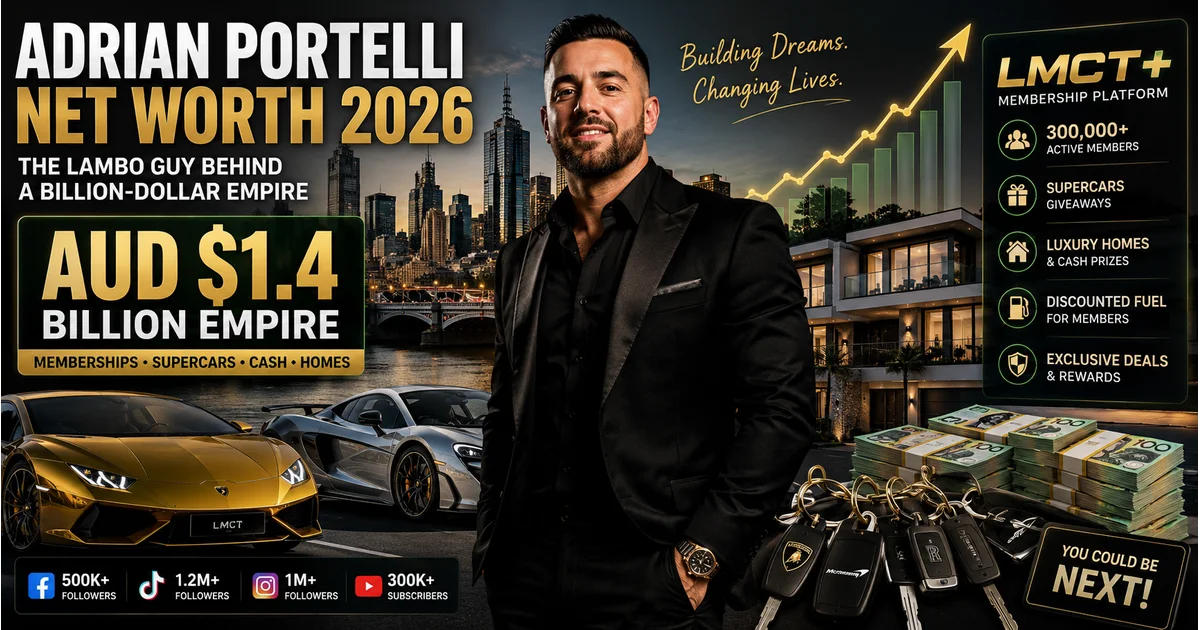 Adrian Portelli Net Worth