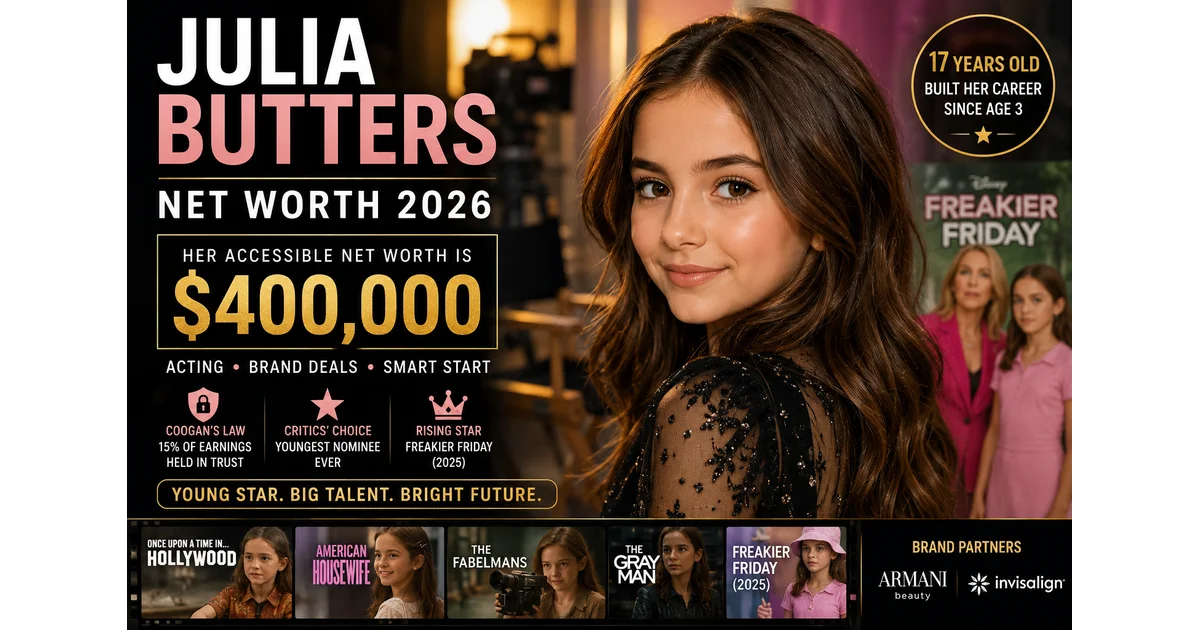 Julia Butters Net Worth
