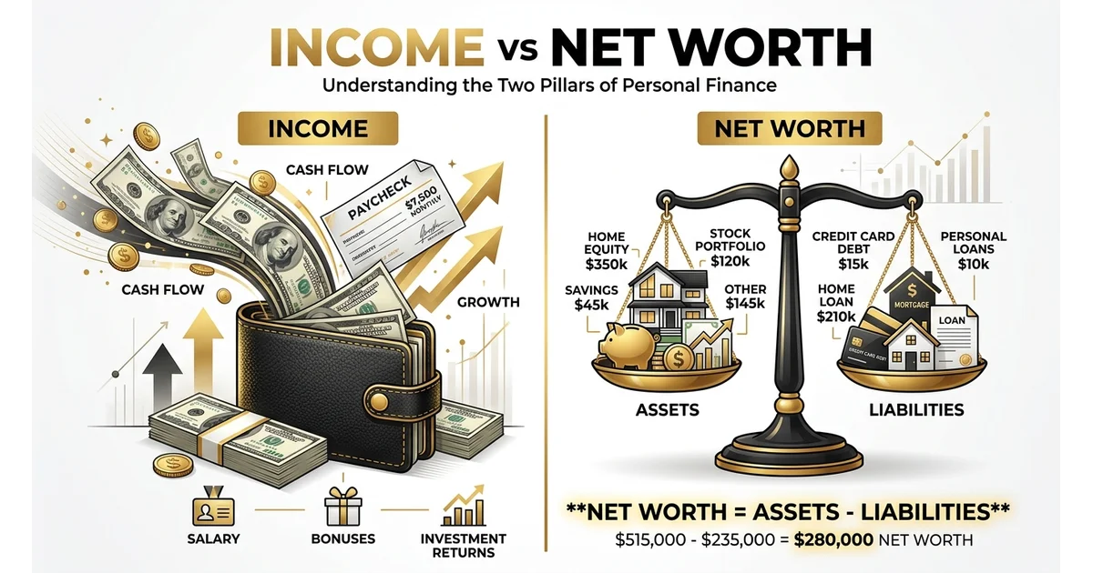 Net Worth vs Annual Income