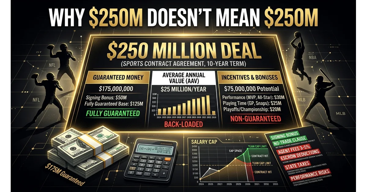 Athlete Contracts Explained